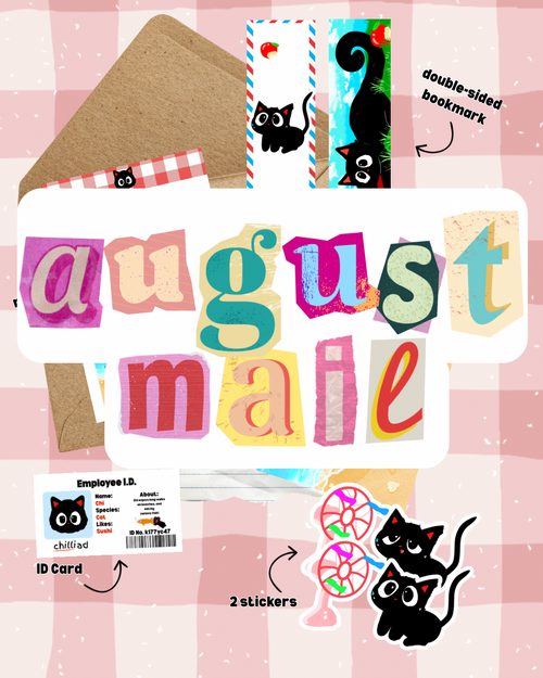 August Snail Mail ₍^. .^₎⟆